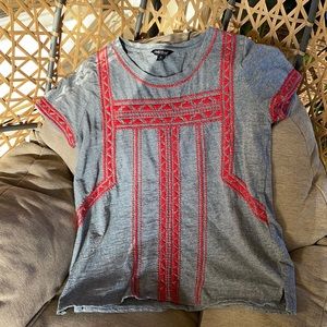 Lucky Brand embroidered shirt